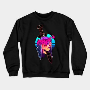 Vapor wave is dead. Crewneck Sweatshirt